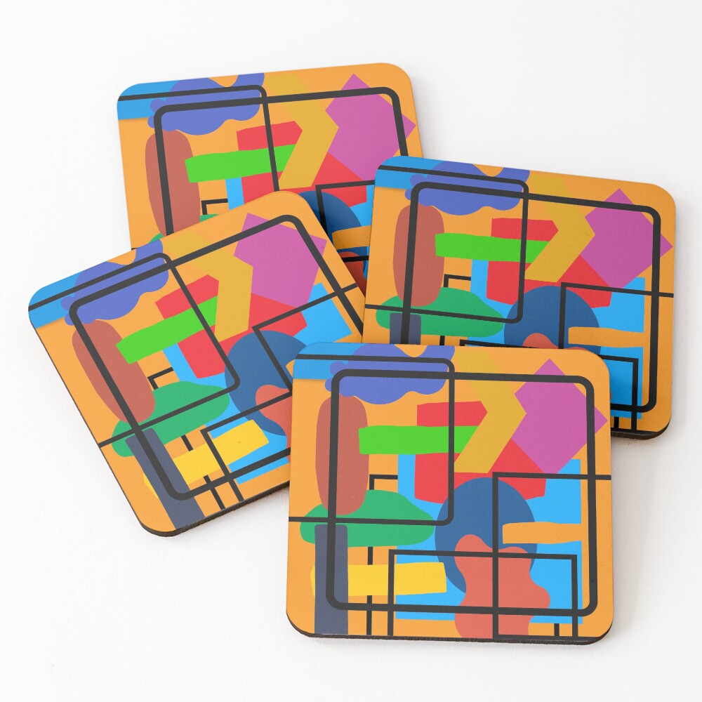 Item preview, Coasters (Set of 4) designed and sold by Rai002.