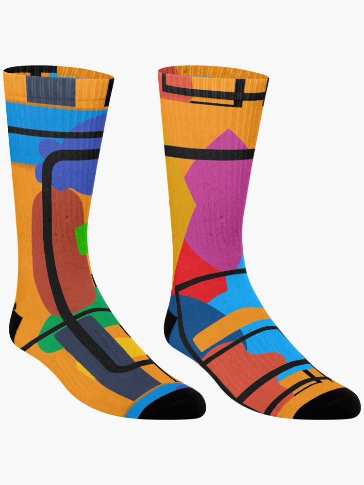 Thumbnail 3 of 5, Socks, Abstract For you designed and sold by Alpana Rai.