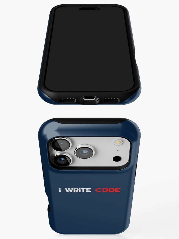 Thumbnail 3 of 4, iPhone Case, I write code designed and sold by YourStyleB.