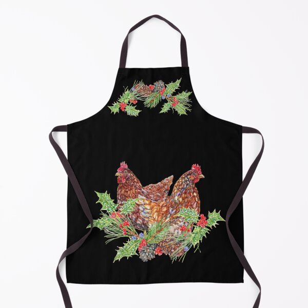 Item preview, Two French Hens Christmas designed and sold by becca-boyce.