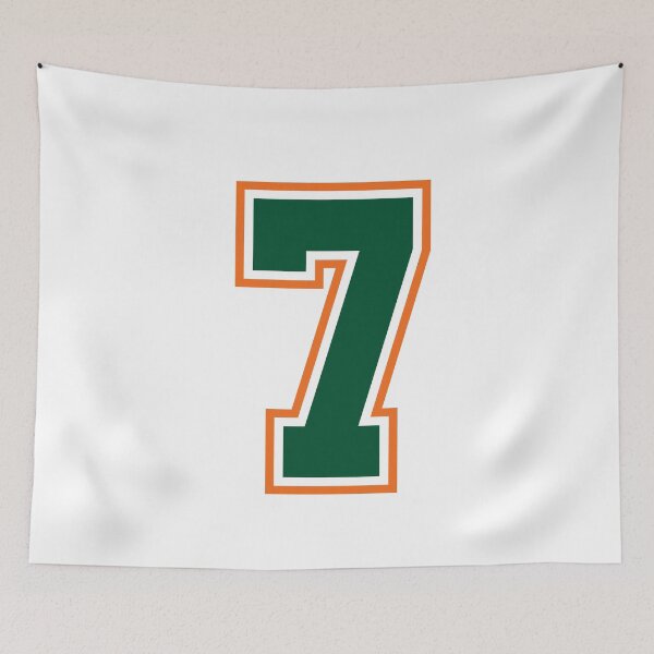 Item preview, 7 Jersey Number Number Seven Straight From Miami designed and sold by Urosek.