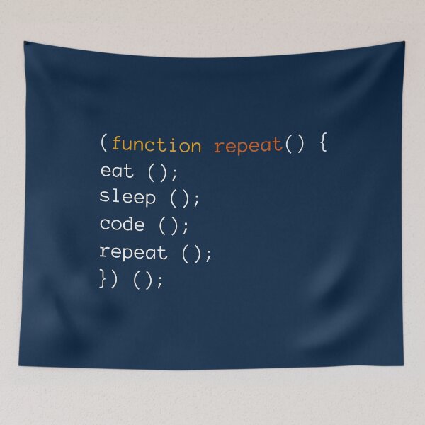Item preview, Eat, sleep, coding and repeat designed and sold by YourStyleB.
