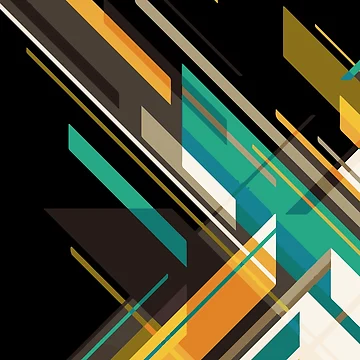 Artwork thumbnail, Abstract Shatter Pattern by Libaz