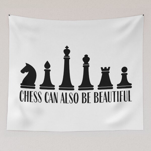 Item preview, Chess can also be beautiful - The Queen's Gambit quote designed and sold by ds-4.