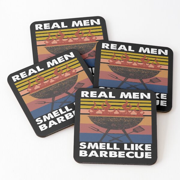 Item preview, Real Men Smell Like Barbecue vintage designed and sold by TiffannyUKZ.