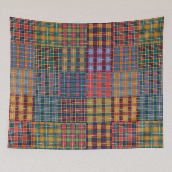 Item preview, Tartan Patchwork Plaid Scottish Winter Christmas Cozy Warm Cottagecore Traditional designed and sold by BohoStudio.
