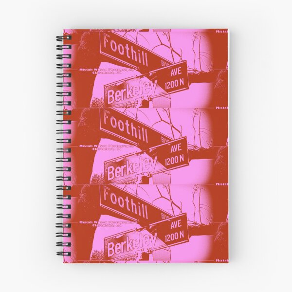 Item preview, Foothill Boulevard & Berkeley Avenue, Claremont, California by Mistah Wilson designed and sold by The Street Sign Store.