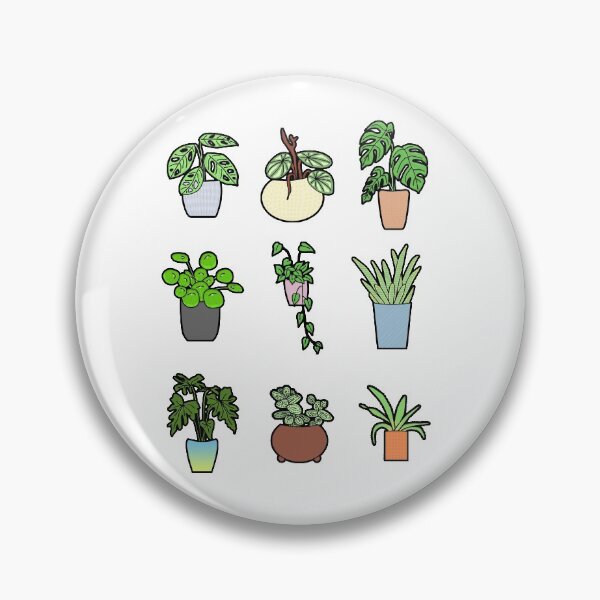 Item preview, Urban Jungle Plants Stickers Color designed and sold by reujken.