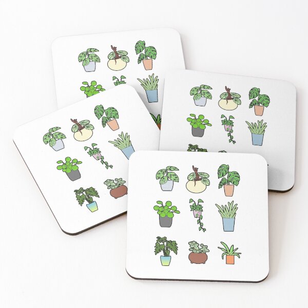 Item preview, Urban Jungle Plants Stickers Color designed and sold by reujken.