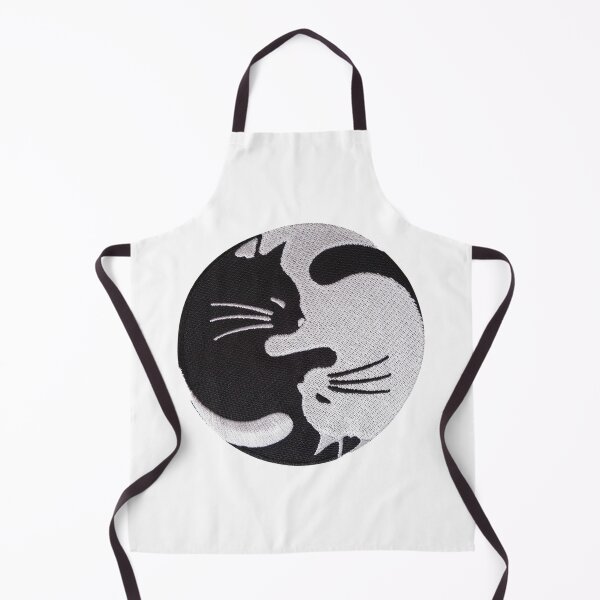 Item preview, Ying Yang Cat Sticker designed and sold by designolo.