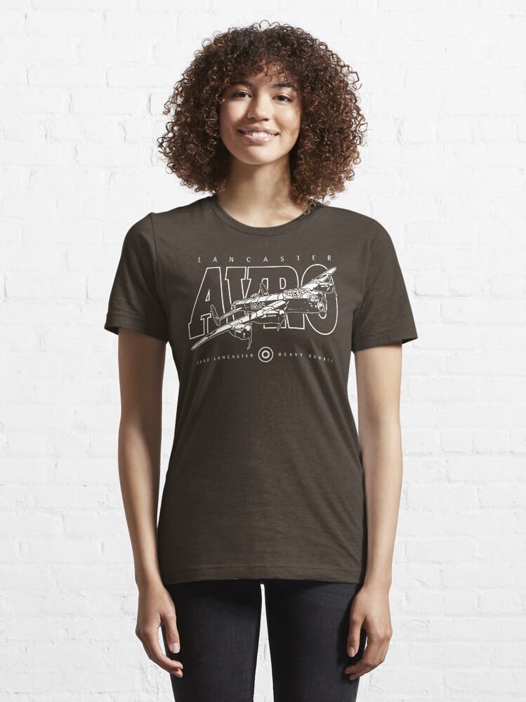 Alternate view of Lancaster Bomber Essential T-Shirt