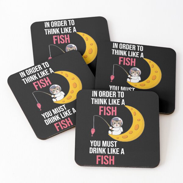 Item preview, In order to think like a fish you must drink like a fish t-shirt classic funny  designed and sold by SweetT-shirt.