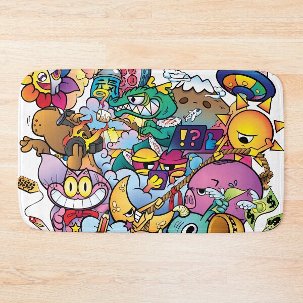 Item preview, "Things in Life" cute colorful vexx style doodle designed and sold by TiffanyYau.