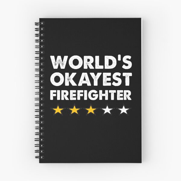 Item preview, Worlds Okayest Firefighter designed and sold by TiffannyUKZ.