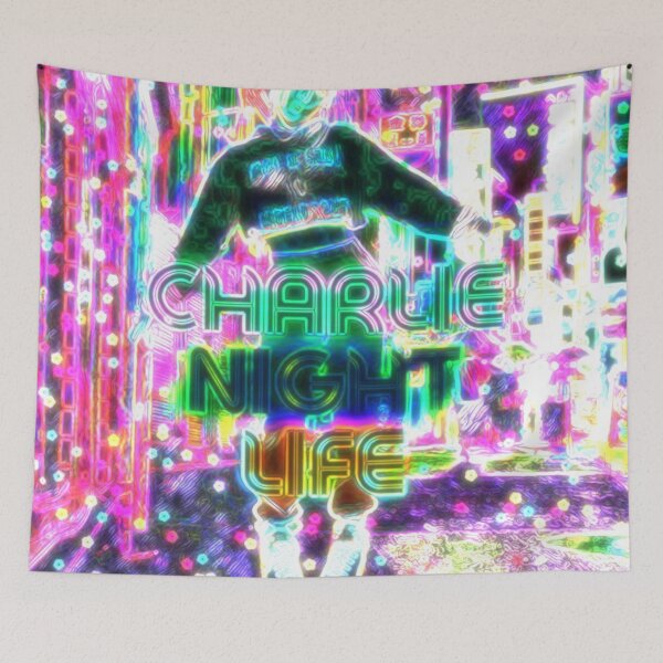 Item preview, Charlie Night Life Neon designed and sold by Kadeda.