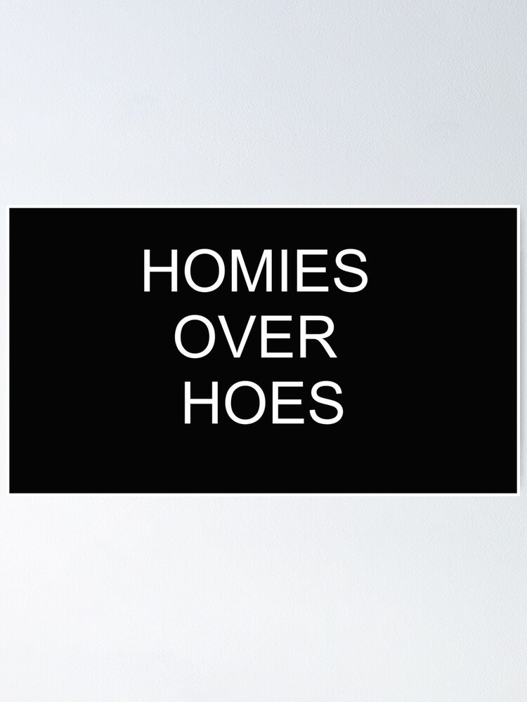 "Homies over hoes boondocks" Poster by jaycambridge | Redbubble