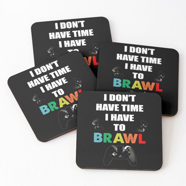 Item preview, NO TENGO TIEMPO TENGO PARA BRAWL RETRO designed and sold by TiffannyUKZ.