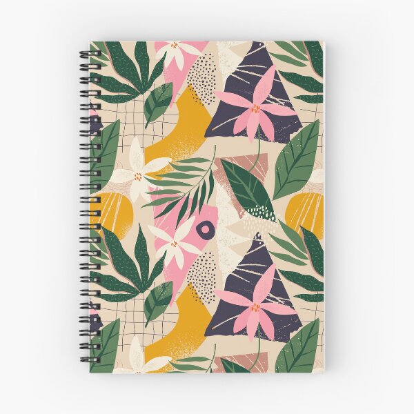 Item preview, Flat Floral Pattern designed and sold by tridentfoundry.