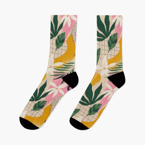 Item preview, Flat Floral Pattern designed and sold by tridentfoundry.