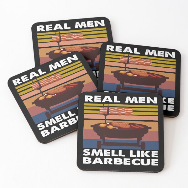Item preview, Real Men Smell Like Barbecue designed and sold by TiffannyUKZ.