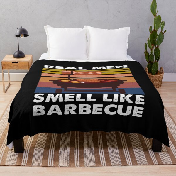 Item preview, Real Men Smell Like Barbecue designed and sold by TiffannyUKZ.