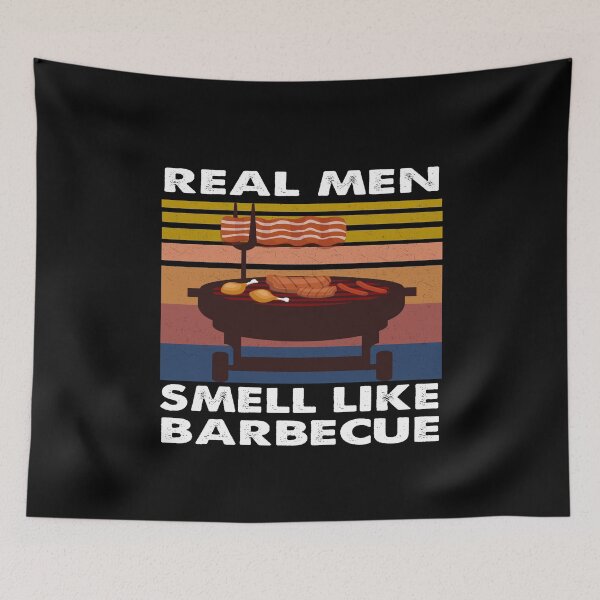 Item preview, Real Men Smell Like Barbecue designed and sold by TiffannyUKZ.
