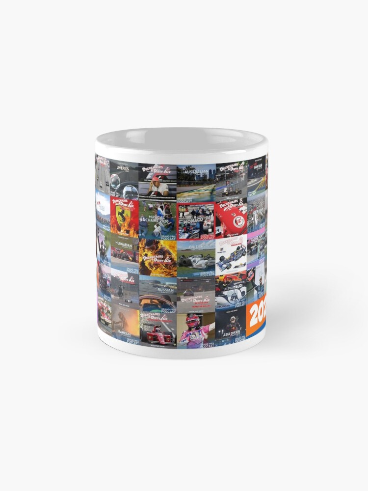 Alternate view of Grand Prix Podcast 2020 Art Work Coffee Mug