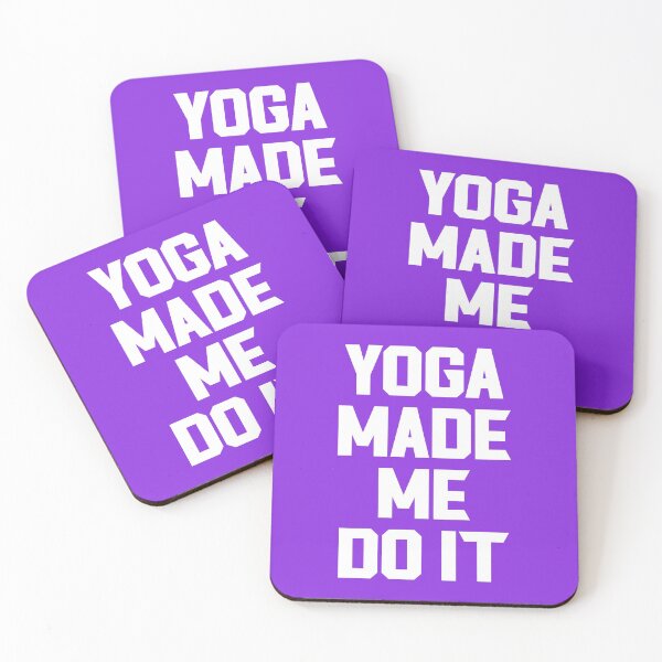 Item preview, Yoga Made Me Do It designed and sold by BuynPose.