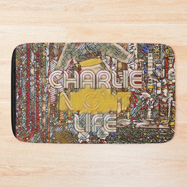 Item preview, Charlie Night Life Stained Glass designed and sold by Kadeda.
