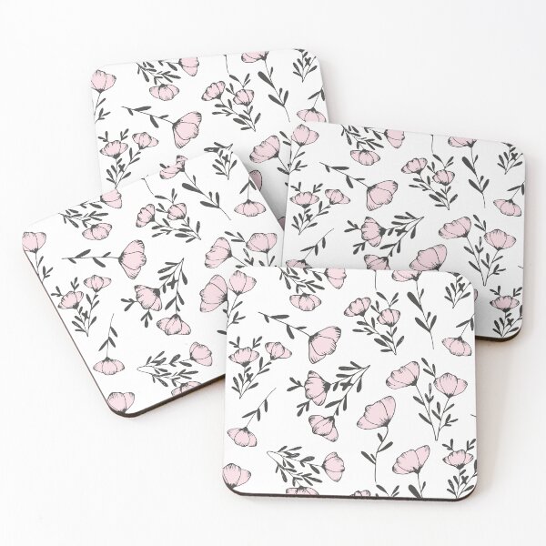 Item preview, Sweet poppies - Floral pattern designed and sold by Neatly-simple.