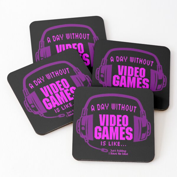 Item preview,  A Day Without Video Games Is Like... Funny Video Games Quote Gift for a Gamer Lover.  designed and sold by JUSTBEELEGANT.