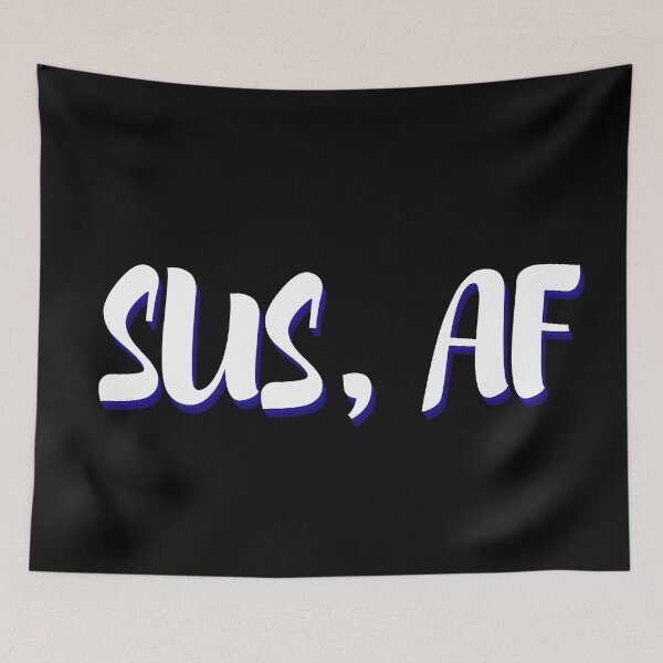 Item preview, SUS, AF -  white/blue designed and sold by miTeless seDign.