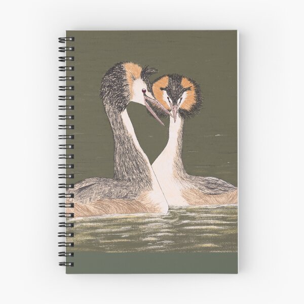 Item preview, Great crested Grebes designed and sold by Bird-Related.