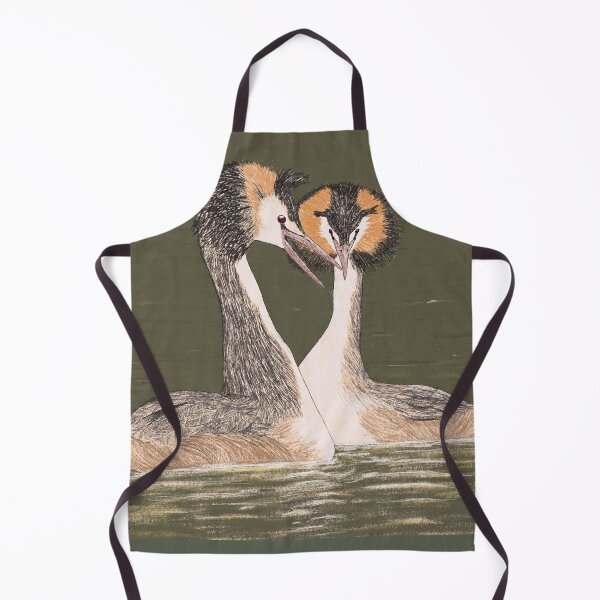 Item preview, Great crested Grebes designed and sold by Bird-Related.