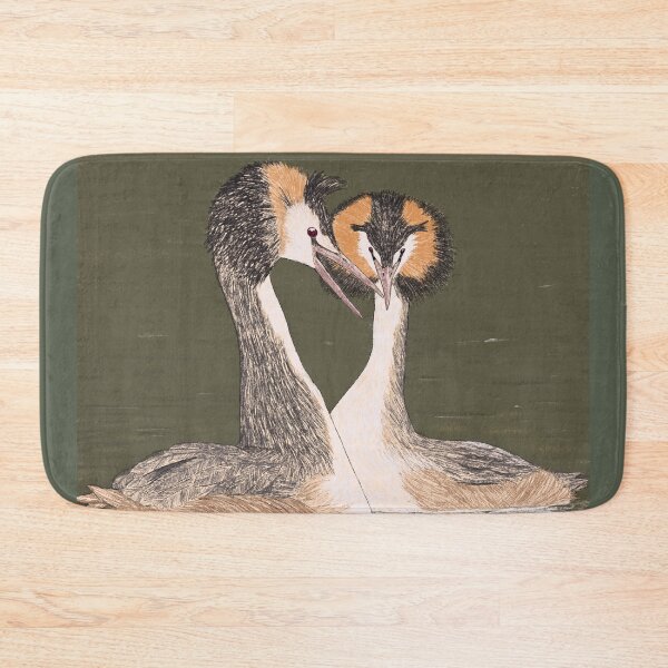 Item preview, Great crested Grebes designed and sold by Bird-Related.