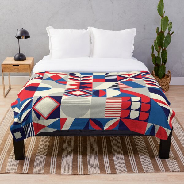 Item preview, Abstract Flat Geometric pattern designed and sold by tridentfoundry.