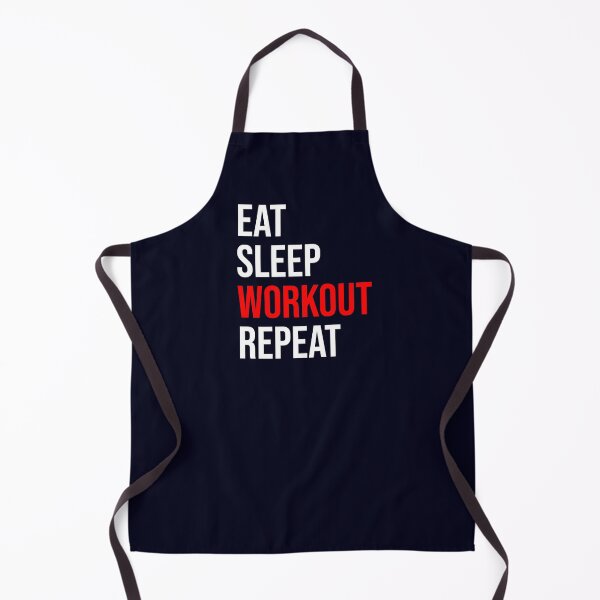 Item preview, Eat Sleep Workout Repeat designed and sold by CatArtStore.
