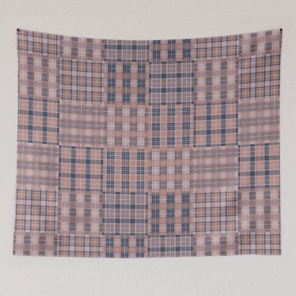 Item preview, Pink Tartan Patchwork Plaid Scottish Winter Christmas Cozy Warm Cottagecore Traditional designed and sold by BohoStudio.