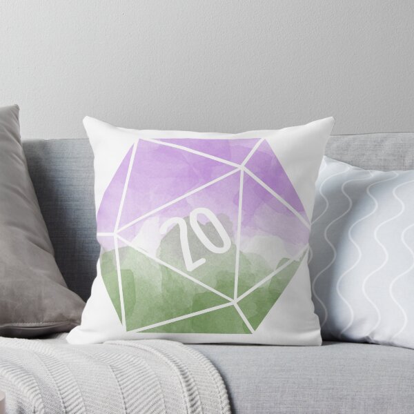 Item preview, Gender Queer D20 designed and sold by NonBinaryFinery.