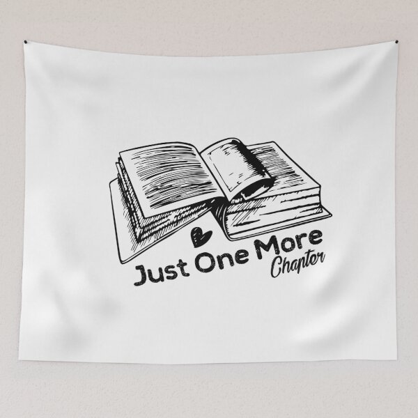 Item preview, Just One More Chapter, Reading, Book , Bookworm, Book Lover, Librarian , Teacher Book  designed and sold by ambaart.
