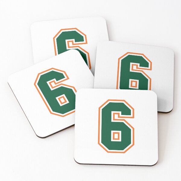 Item preview, 6 Jersey Number Number Six Straight From Miami designed and sold by Urosek.