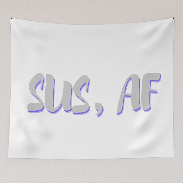 Item preview, SUS, AF -  grey/blue designed and sold by miTeless seDign.