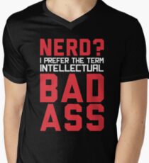 Nerd? Men's V-Neck T-Shirt
