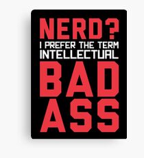 Nerd? Canvas Print