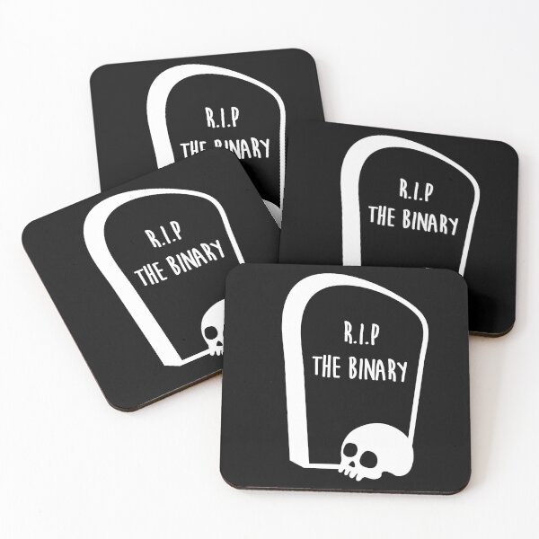 Item preview, RIP The Binary designed and sold by NonBinaryFinery.