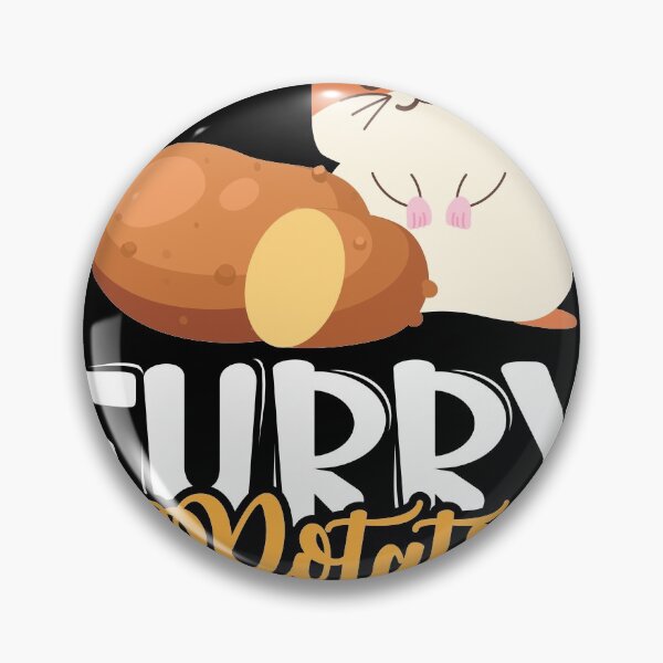 Item preview, Furry Potato guinea pig Hamster design designed and sold by Grinover.