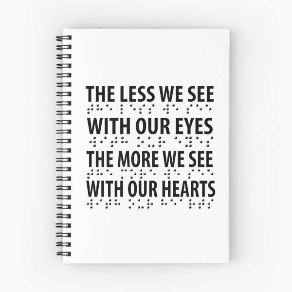 Item preview, The Less We See With Our Eyes, The More We See With Our Hearts designed and sold by TravelScientist.