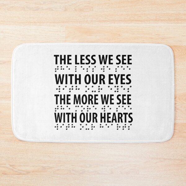 Item preview, The Less We See With Our Eyes, The More We See With Our Hearts designed and sold by TravelScientist.
