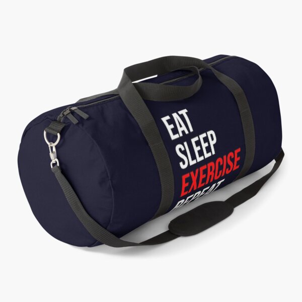 Item preview, Eat Sleep Exercise Repeat designed and sold by CatArtStore.