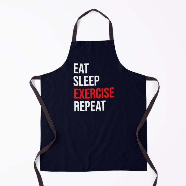 Item preview, Eat Sleep Exercise Repeat designed and sold by CatArtStore.